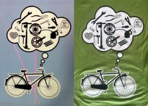 serigrafia immagini ciclismo