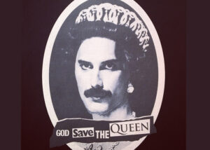 t-shirt personalizzata Freddie Mercury God Save the Queen