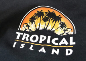maglietta tropical island