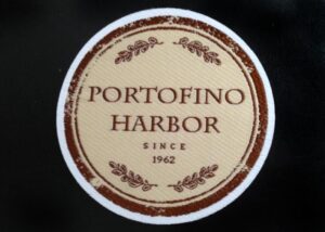 patch adesiva Portofino harbor since 1962