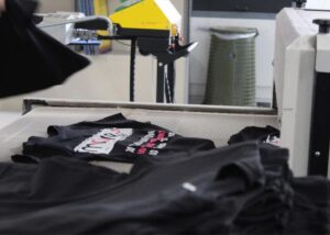 Asciugatura stampa su tessuto