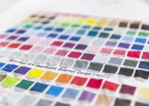 Color chart stampa digitale