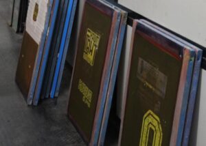 telai per stampa serigrafica