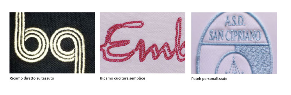 patch e ricamo su tessuto e stoffa Brosprint